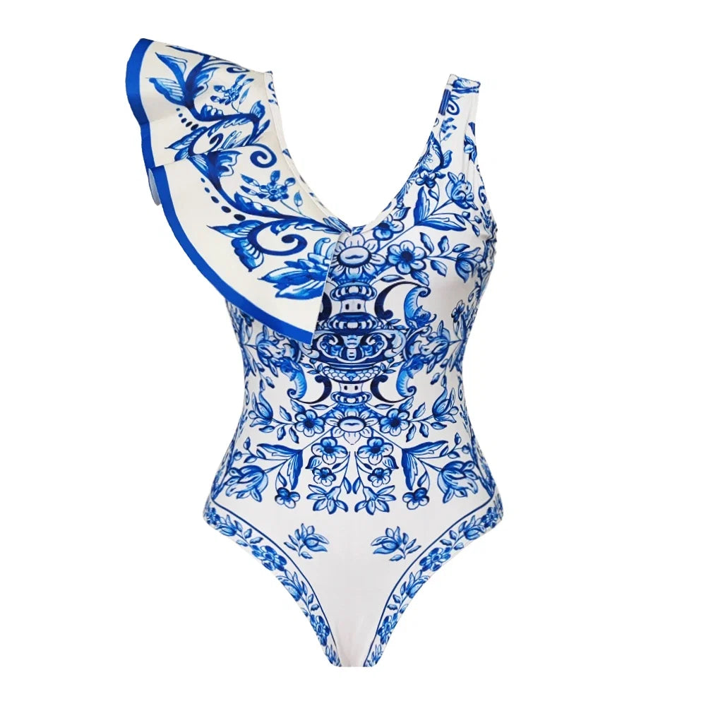 Inspired Bathing Suit With a Contemporary Edge