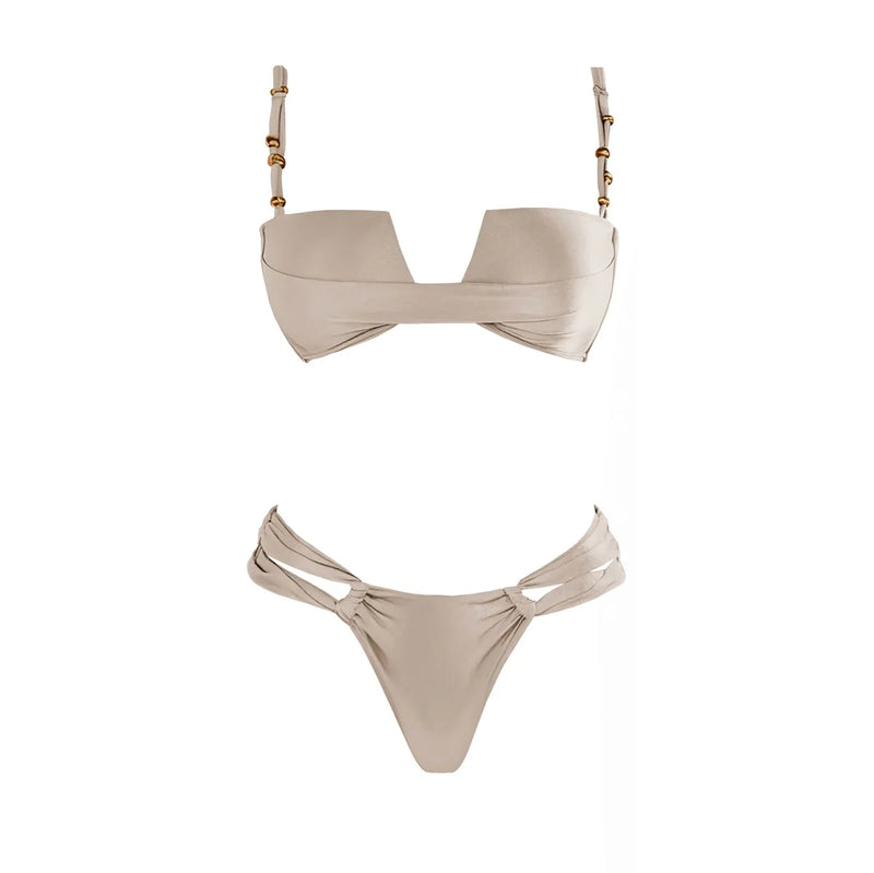Sophisticated Bathing Suit With a Clean Classic Look
