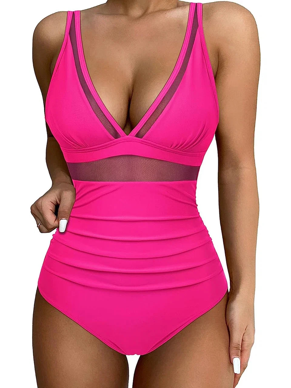 Inspired Bathing Suit With a Contemporary Edge