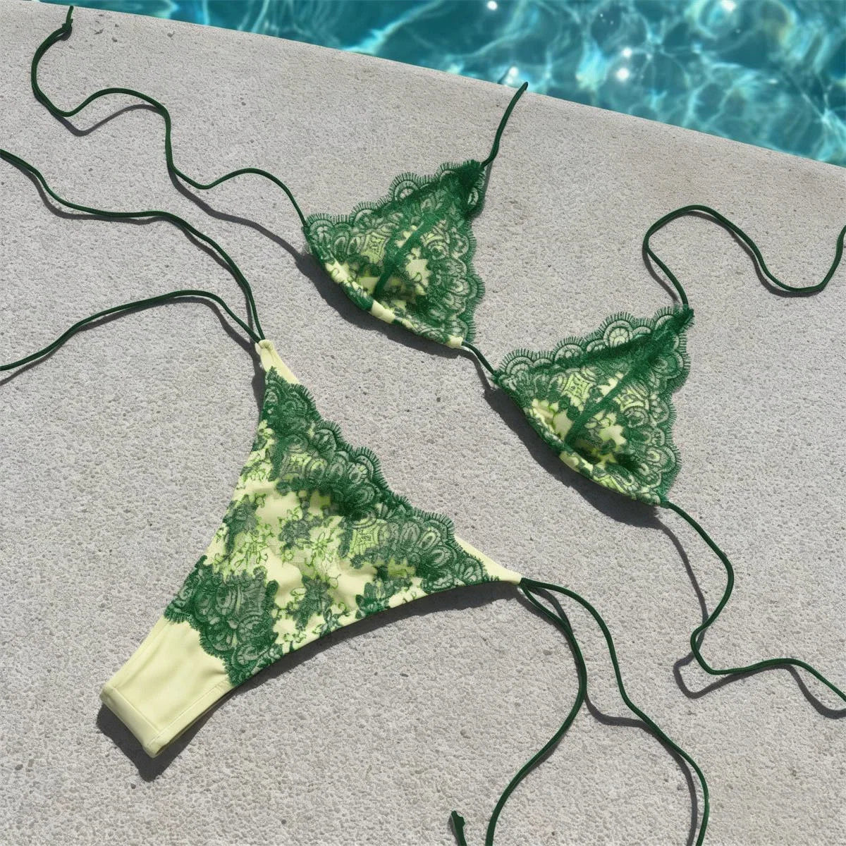 Finely Styled Bathing Suit With a Classic Look