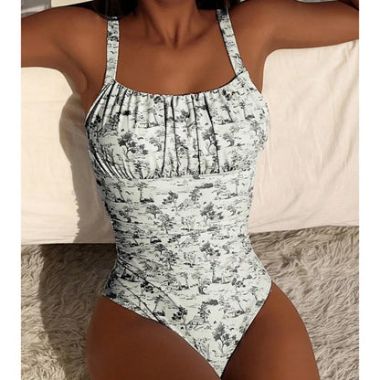 Sophisticated Bathing Suit With a Clean Classic Look