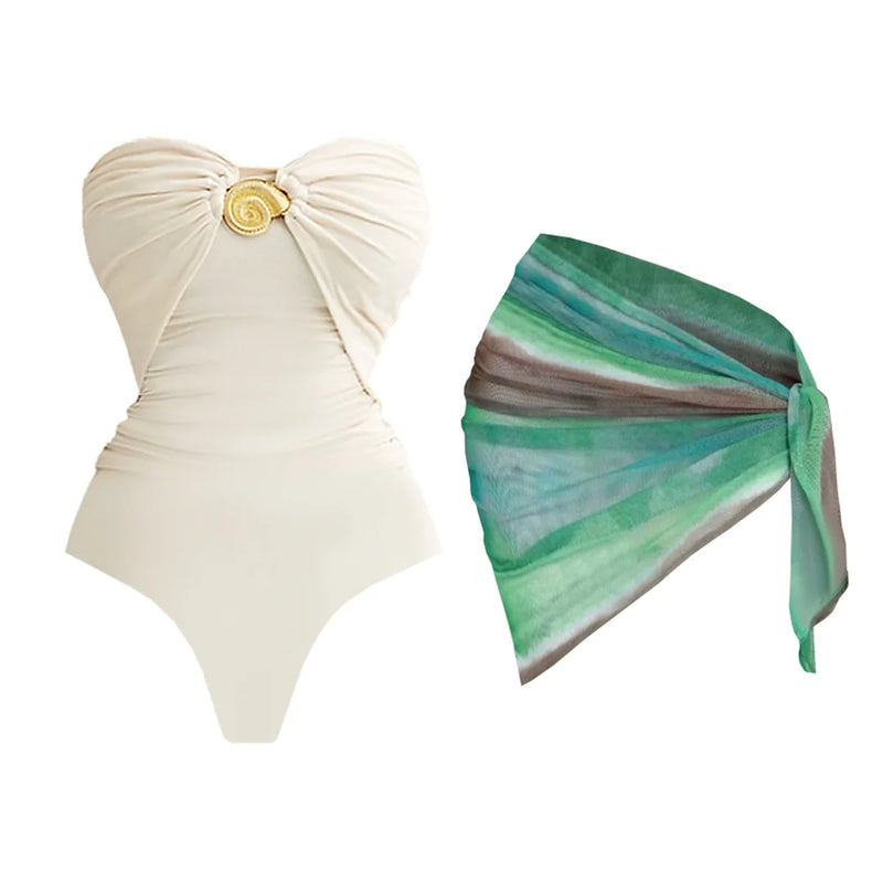 Inspired Bathing Suit With a Contemporary Edge
