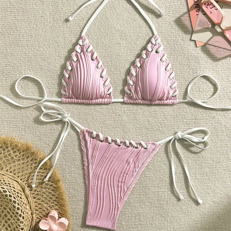 Inspired Bathing Suit With a Contemporary Edge