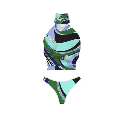 Inspired Bathing Suit With a Contemporary Edge