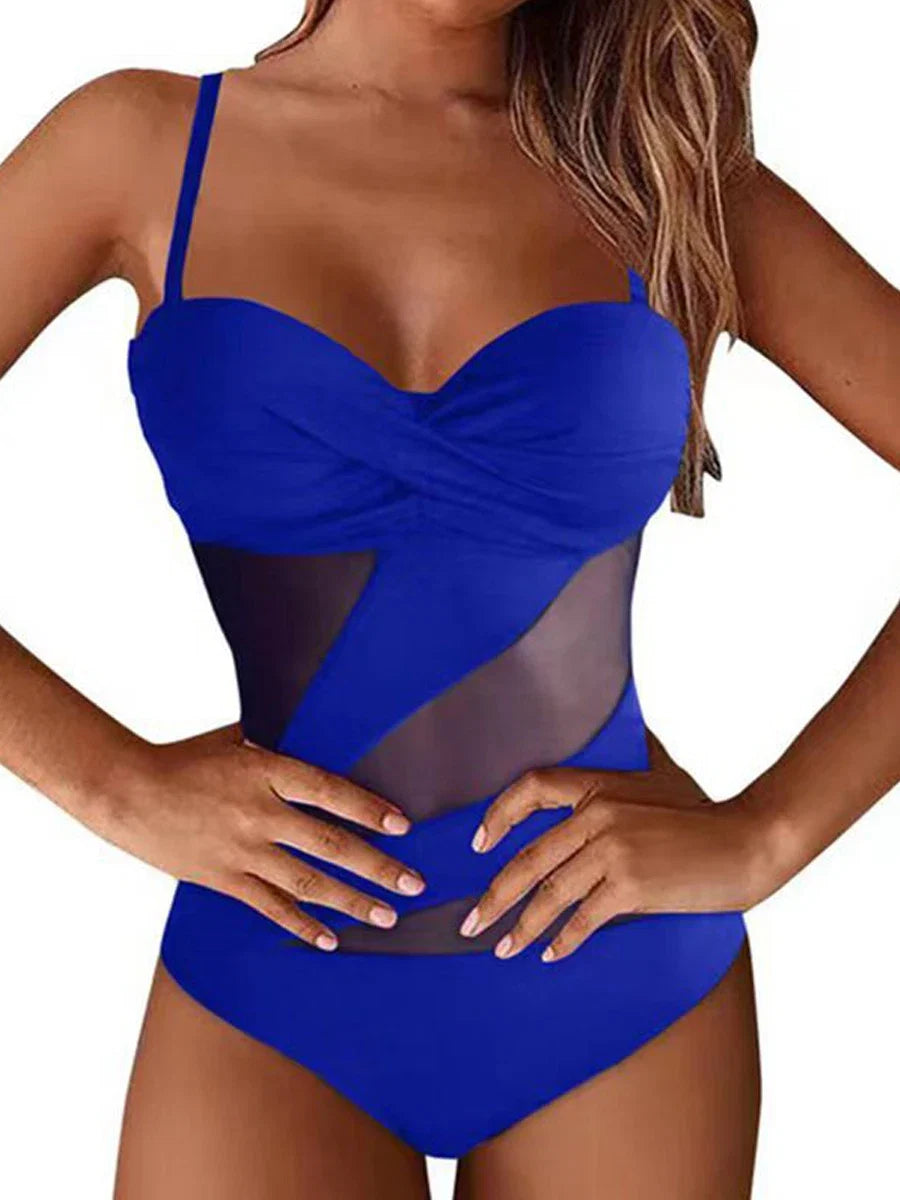 Sophisticated Bathing Suit With a Clean Classic Look