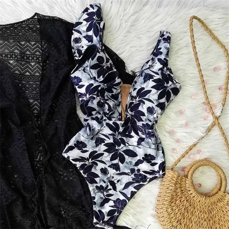 Finely Styled Bathing Suit With a Classic Look