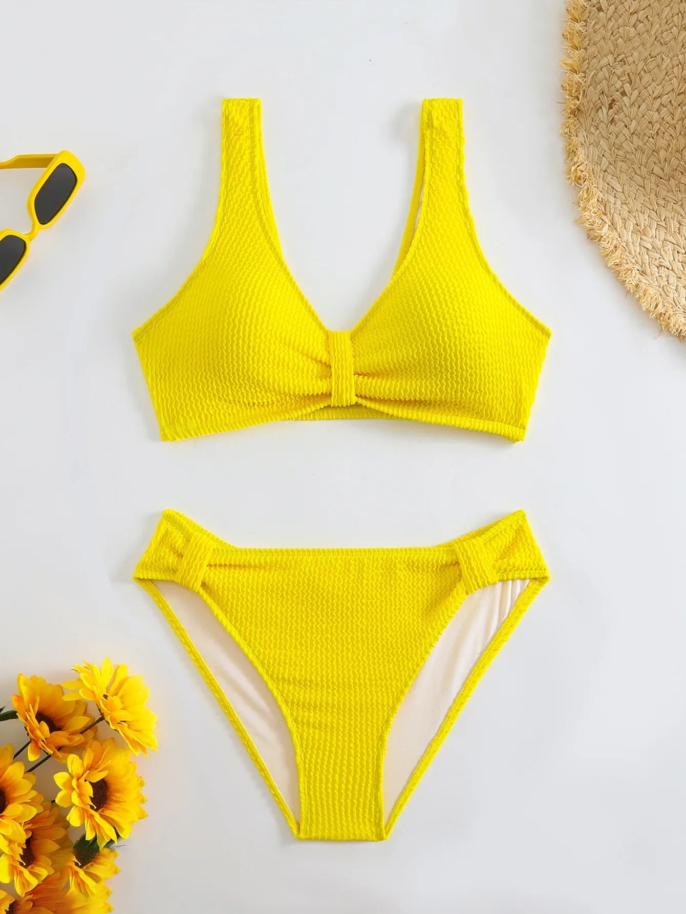 Inspired Bathing Suit With a Contemporary Edge