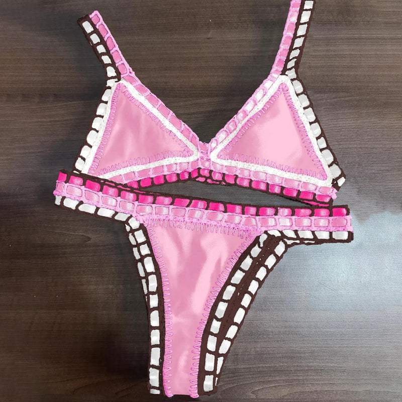 Inspired Bathing Suit With a Contemporary Edge