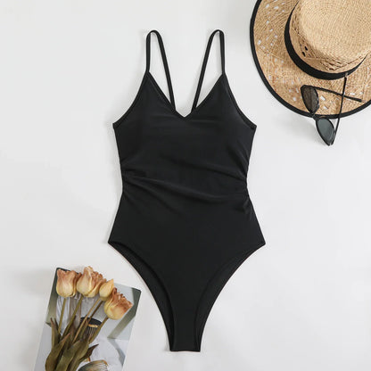 Beautifully Finished Swimsuit in a Timeless Design