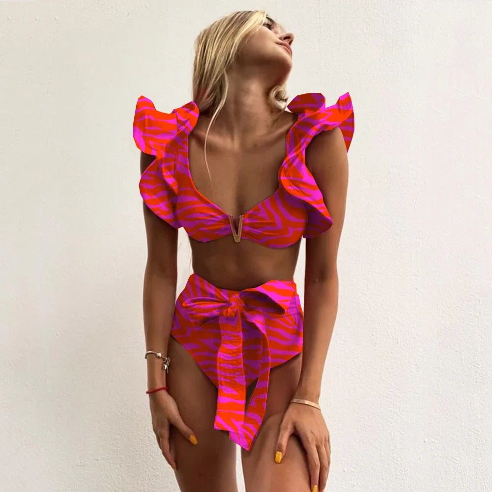 Inspired Bathing Suit With a Contemporary Edge