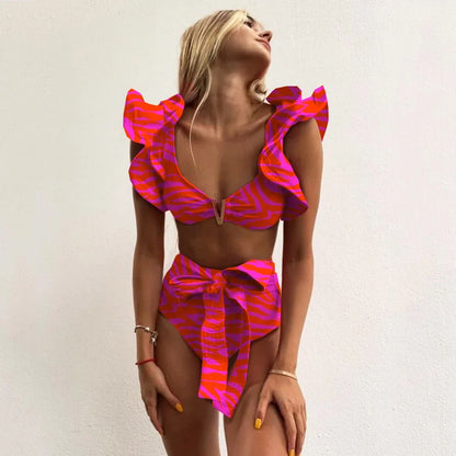 Inspired Bathing Suit With a Contemporary Edge