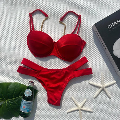 Inspired Bathing Suit With a Contemporary Edge