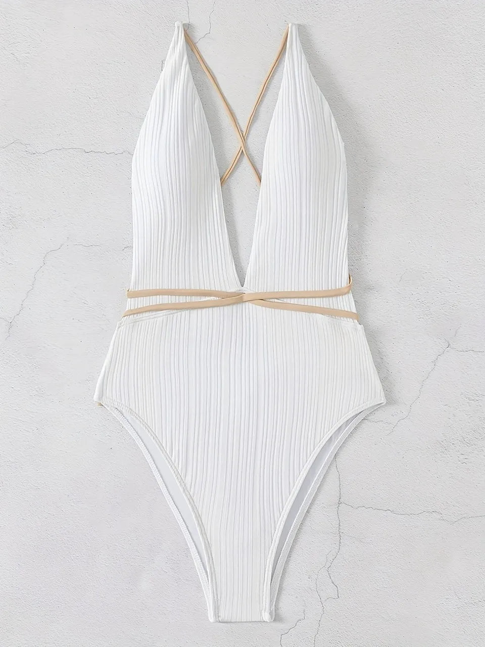 Beautifully Crafted Monokini in a Classic Style