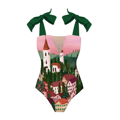 Beautifully Crafted Bathing Suit in a Classic Style