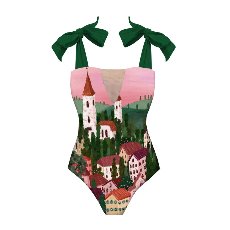Beautifully Crafted Bathing Suit in a Classic Style