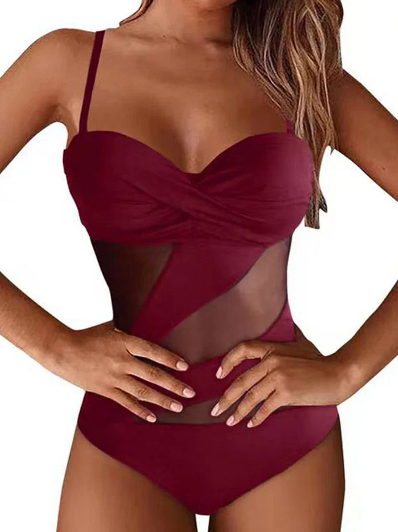Sophisticated Bathing Suit With a Clean Classic Look