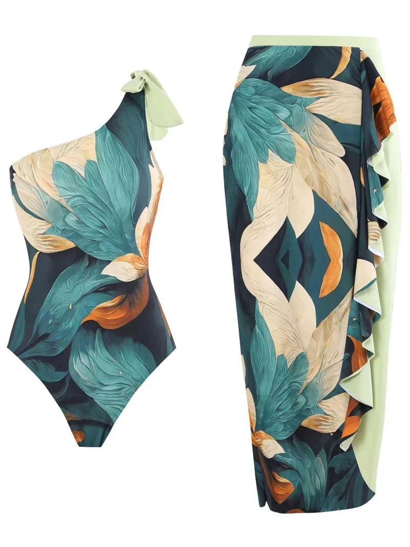 Inspired Swimsuit With a Contemporary Edge