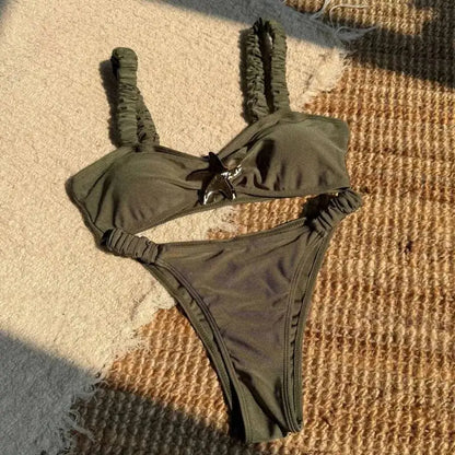 Finely Styled Bathing Suit With a Classic Look