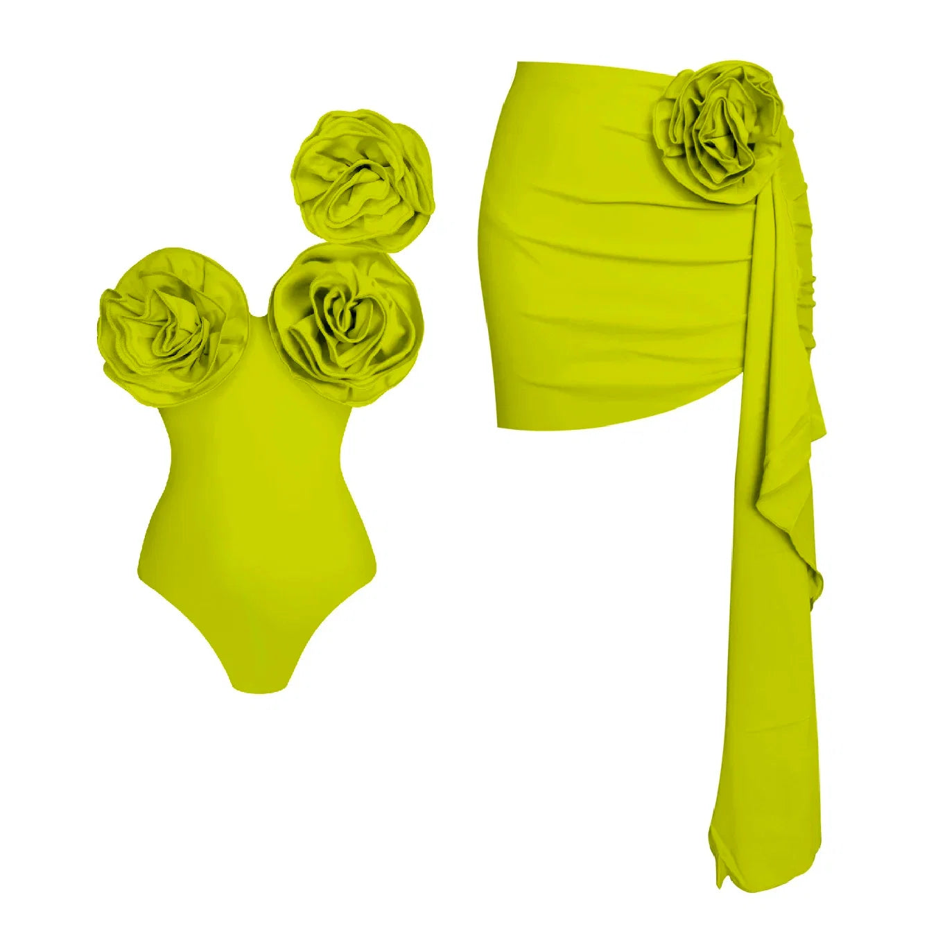 Beautifully Finished Bathing Suit in a Timeless Design
