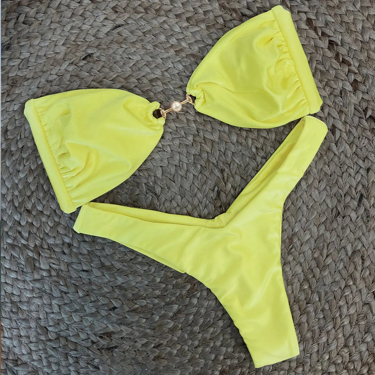 Sophisticated Bathing Suit With a Clean Classic Look