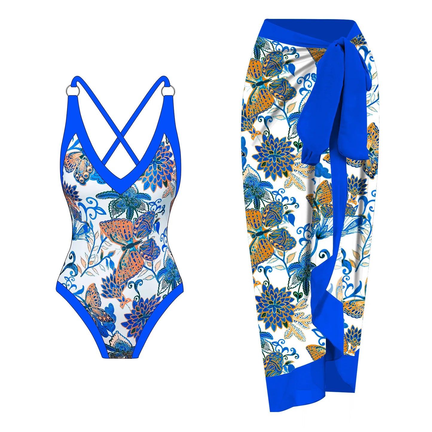 Classic Designed Bathing Suit in a Timeless Cut