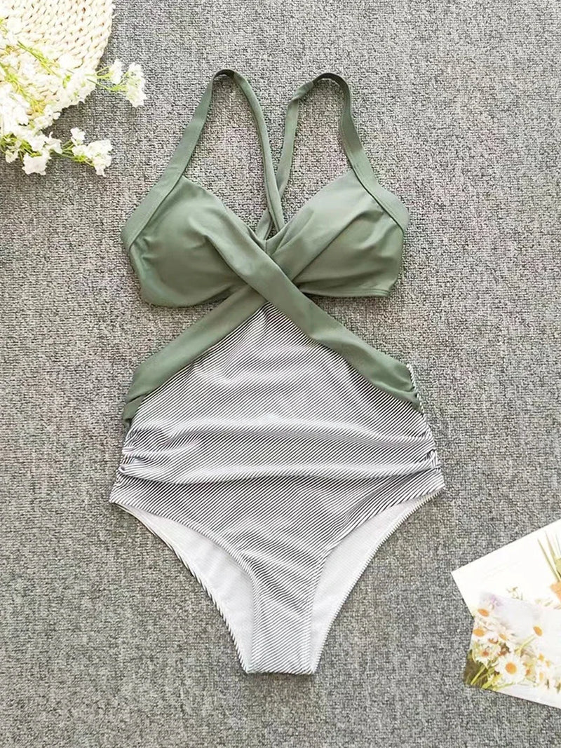 Beautifully Finished Monokini in a Timeless Design