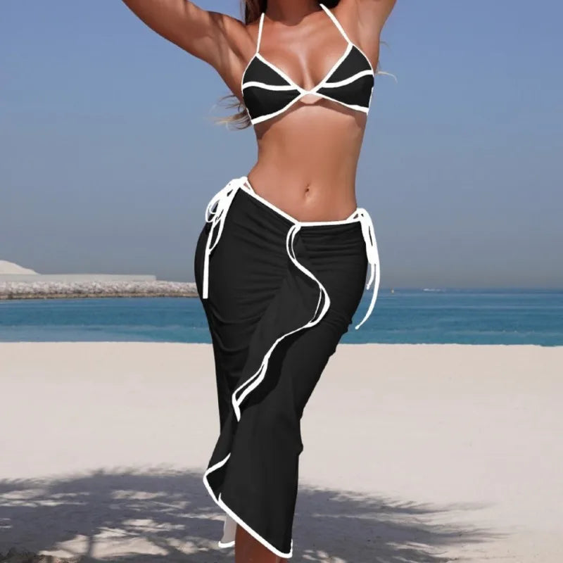 Sophisticated Bathing Suit With a Clean Classic Look