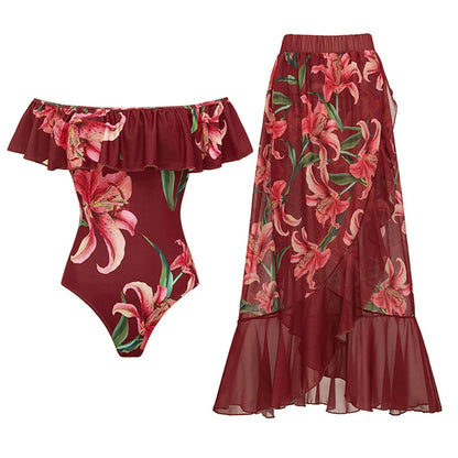 Sophisticated Bathing Suit With a Clean Classic Look