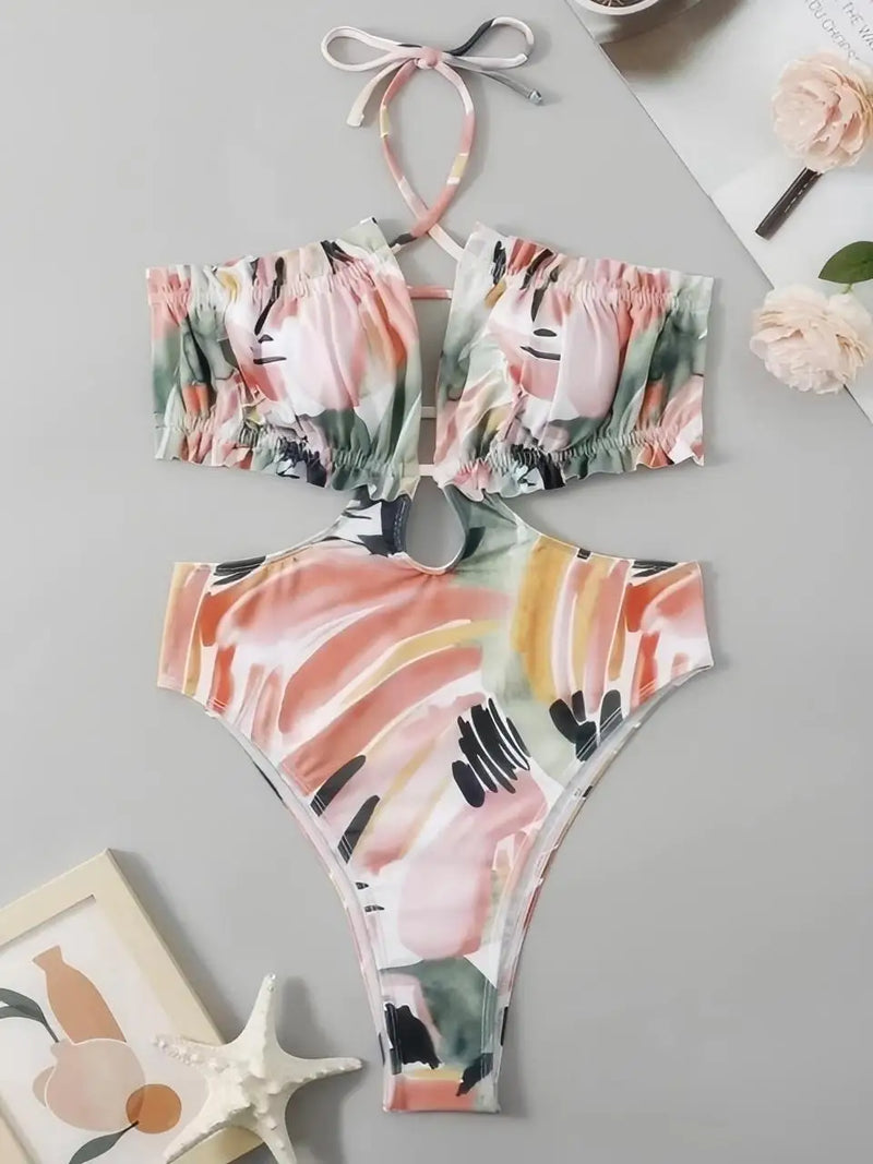 Casually Monokini With a Refined Edge