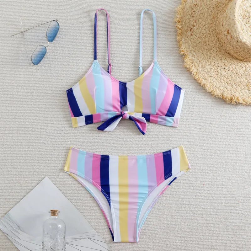 Beautifully Finished Bathing Suit in a Timeless Design