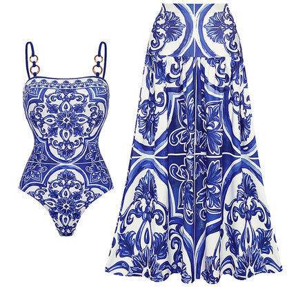 Sophisticated Bathing Suit With a Clean Classic Look