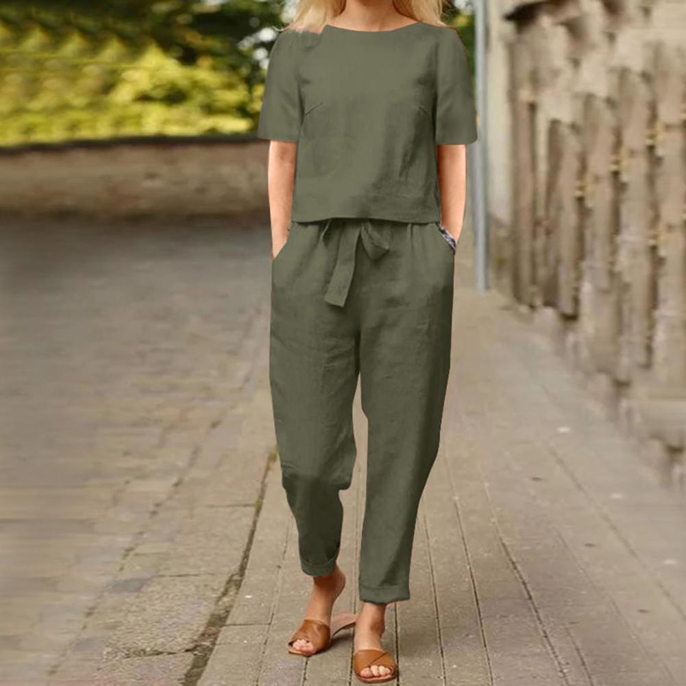 LM | Elegant, colorful 2-piece summer set