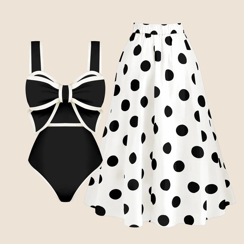 Finely Styled Bathing Suit With a Classic Look