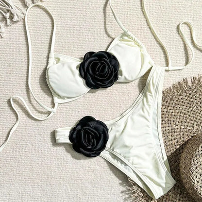 Beautifully Finished Bathing Suit in a Timeless Design