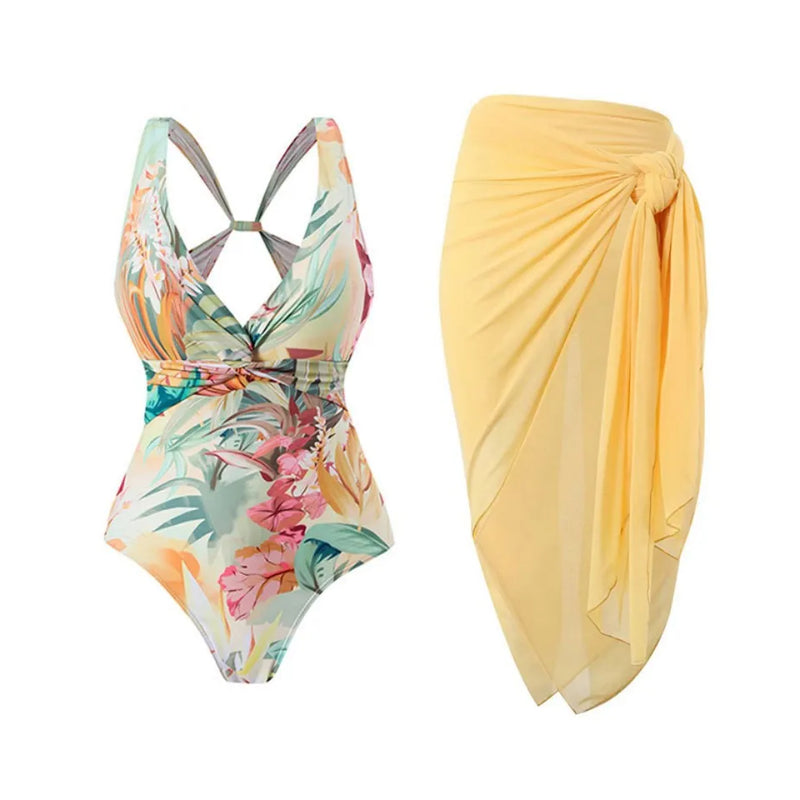 Inspired Swimsuit With a Contemporary Edge