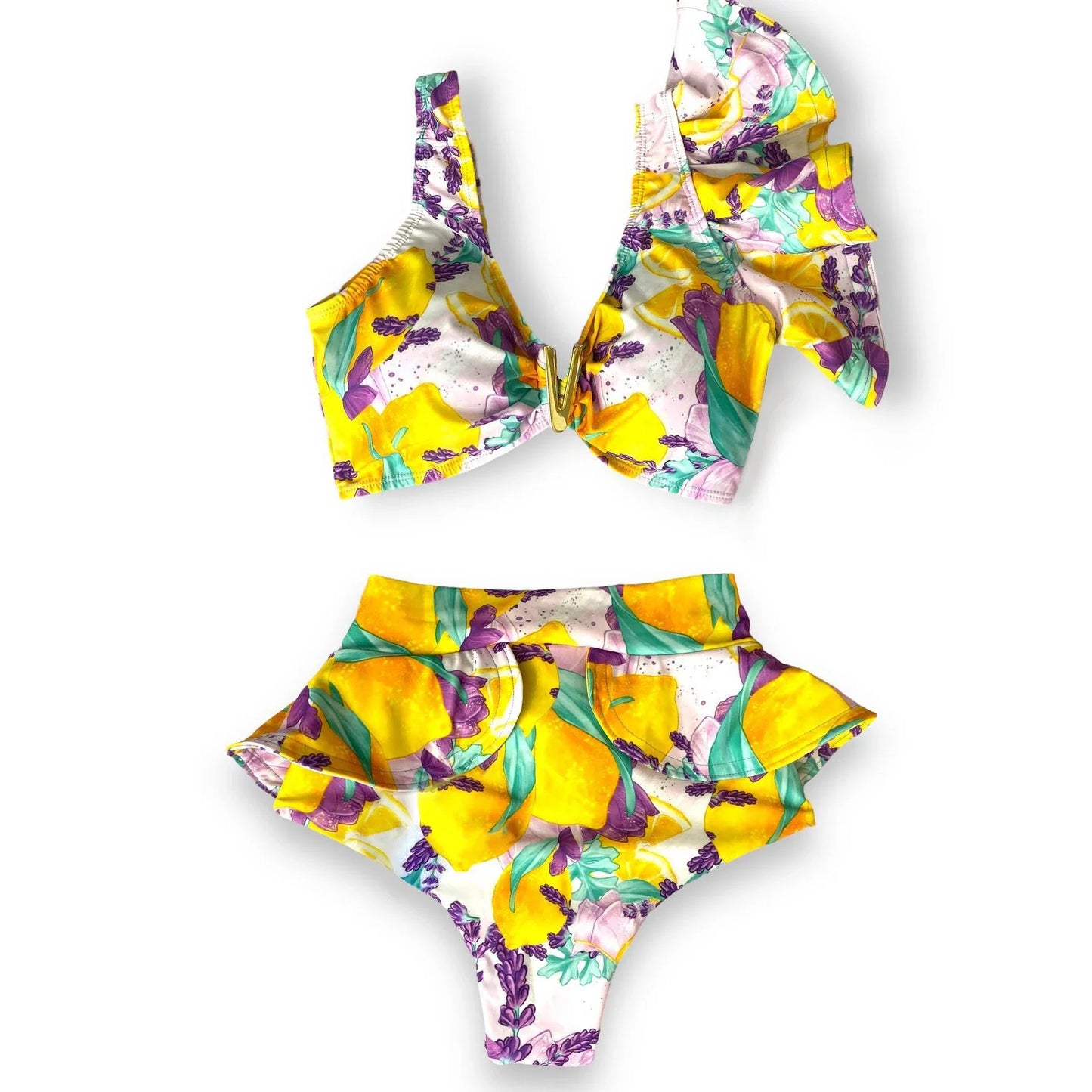 Inspired Bathing Suit With a Contemporary Edge