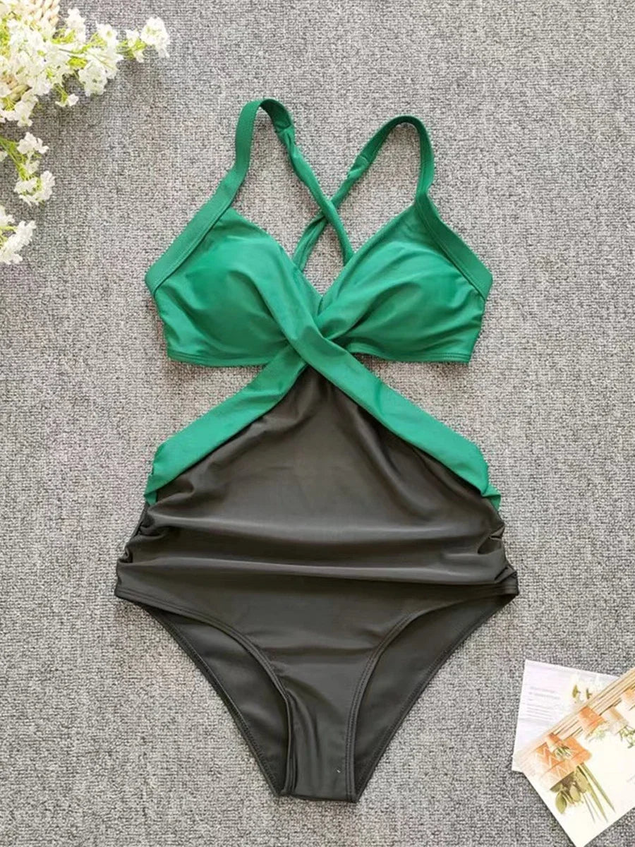 Beautifully Finished Monokini in a Timeless Design