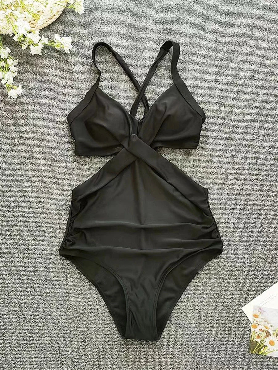 Beautifully Finished Monokini in a Timeless Design