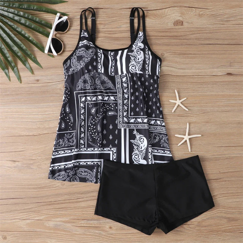 Sophisticated Bathing Suit With a Clean Classic Look