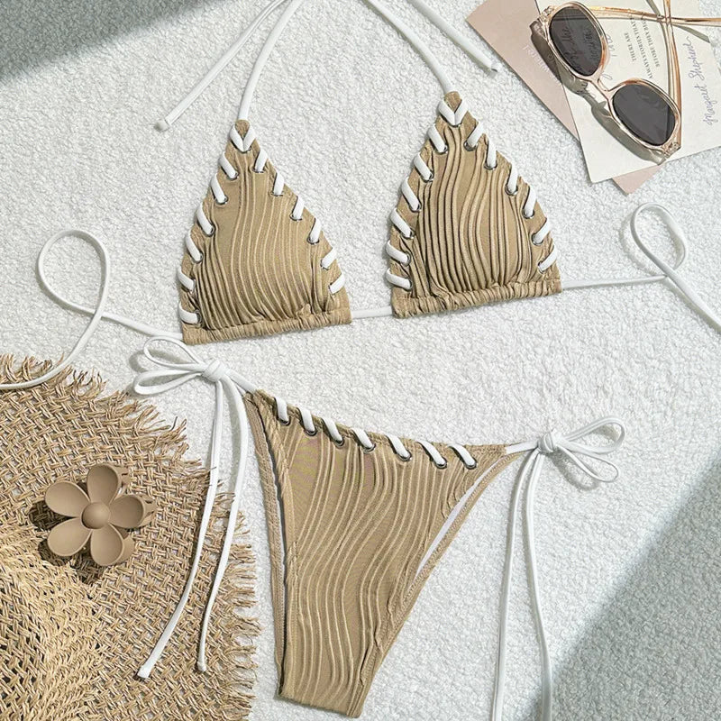 Inspired Bathing Suit With a Contemporary Edge