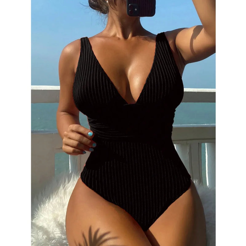 Inspired Bathing Suit With a Contemporary Edge