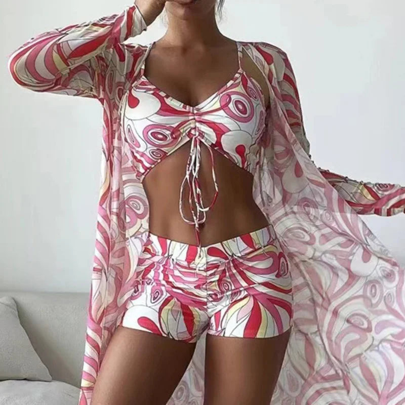 Beautifully Finished Bathing Suit in a Timeless Design