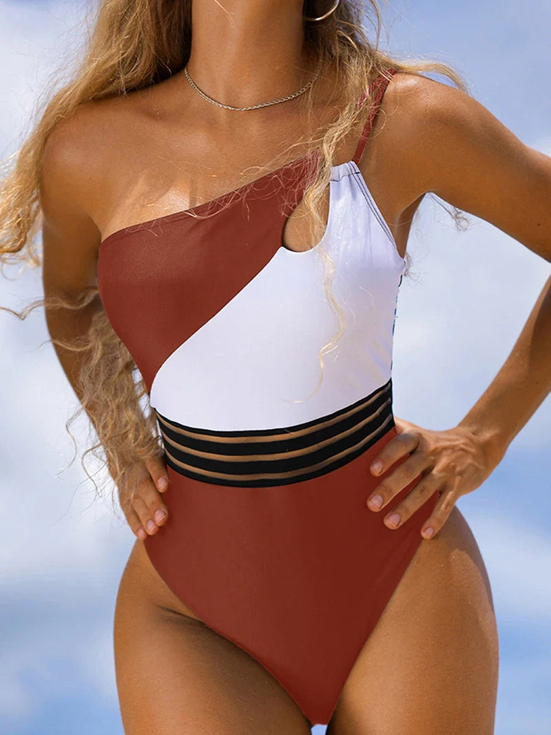 Inspired Bathing Suit With a Contemporary Edge