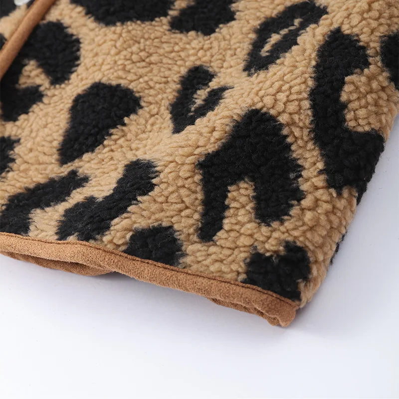 LM | Leopard winter jacket