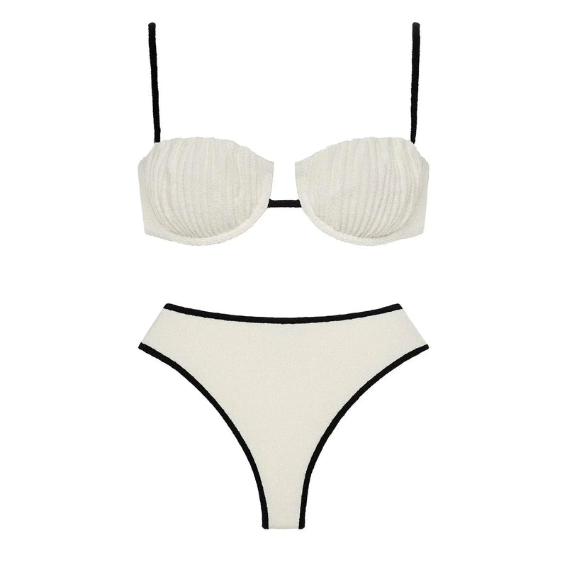 Finely Styled Bathing Suit With a Classic Look