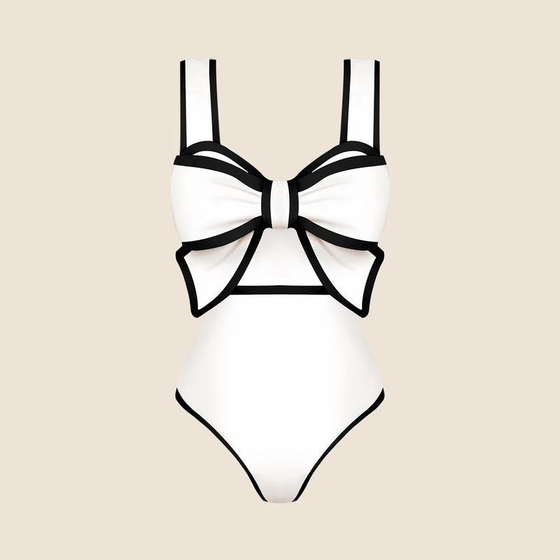 Finely Styled Bathing Suit With a Classic Look