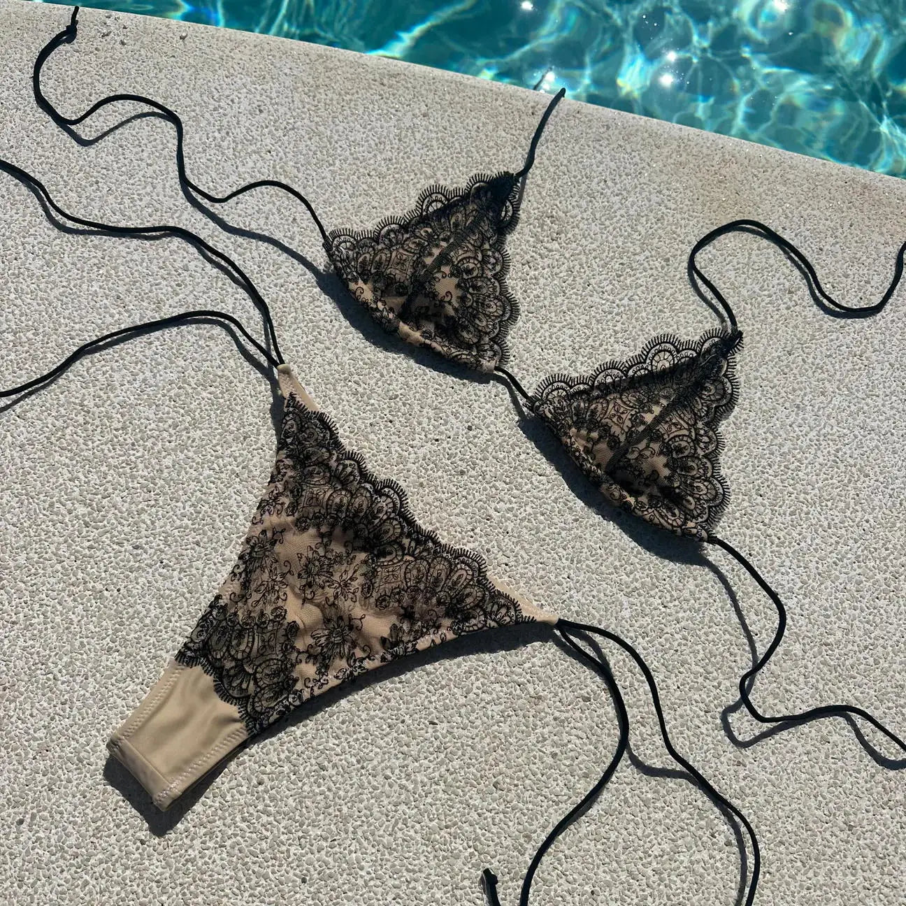 Finely Styled Bathing Suit With a Classic Look