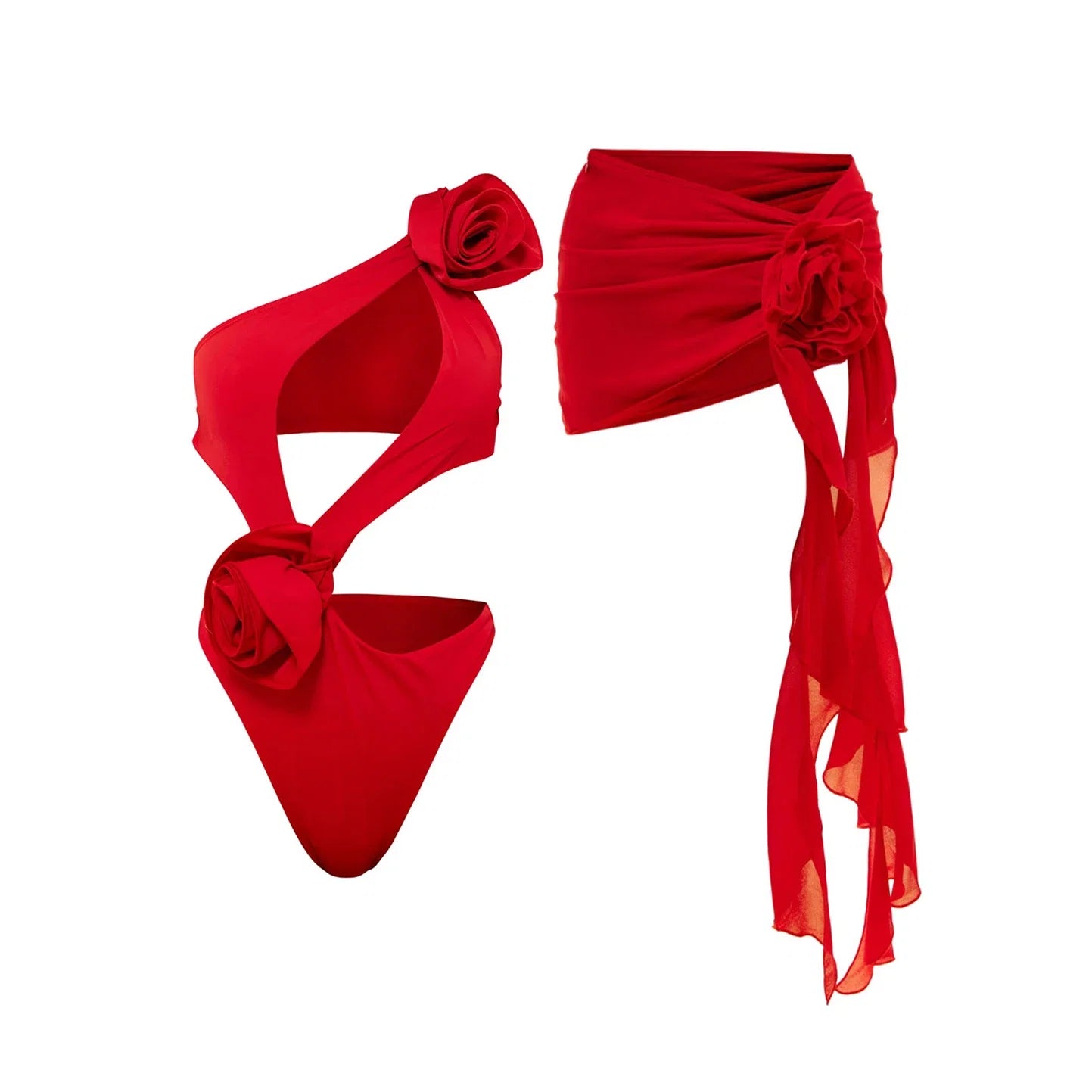 Beautifully Finished Bathing Suit in a Timeless Design