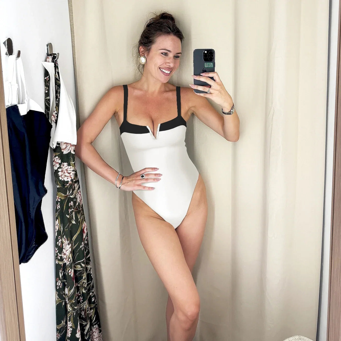 Inspired Swimsuit With a Contemporary Edge
