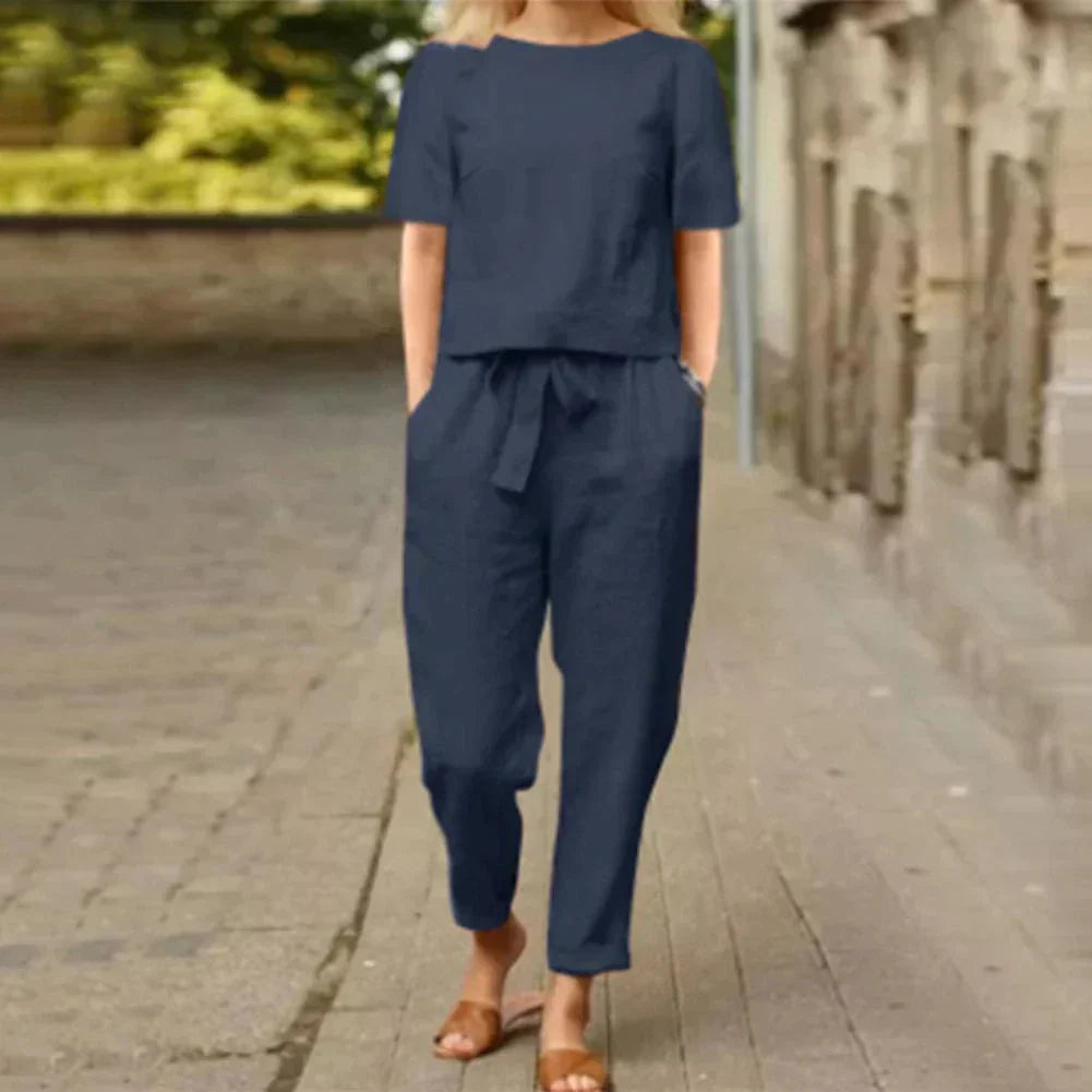 LM | Elegant, colorful 2-piece summer set